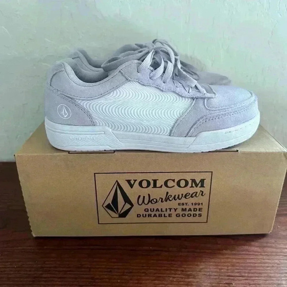 Volcom Hybrid EH Composite Toe Lavender Leather Suede Women’s Size 6 Wide - Picture 12 of 13